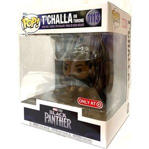 2022 Black Panther T’Challa on Throne Target Exclusive Funko Pop! Deluxe 1113 6"